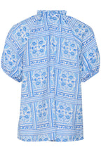 Kaisa Blouse, Campanula Paisley Squares