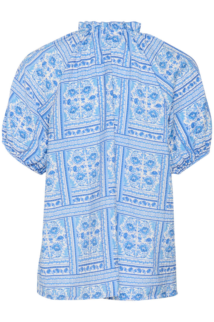 Kaisa Blouse, Campanula Paisley Squares