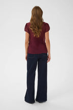 Lilja Crinkle Short Sleeved Shirt, Port Royale