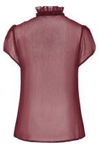 Lilja Crinkle Short Sleeved Shirt, Port Royale