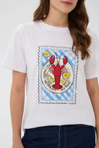Loria Tee Shirt, Bright White