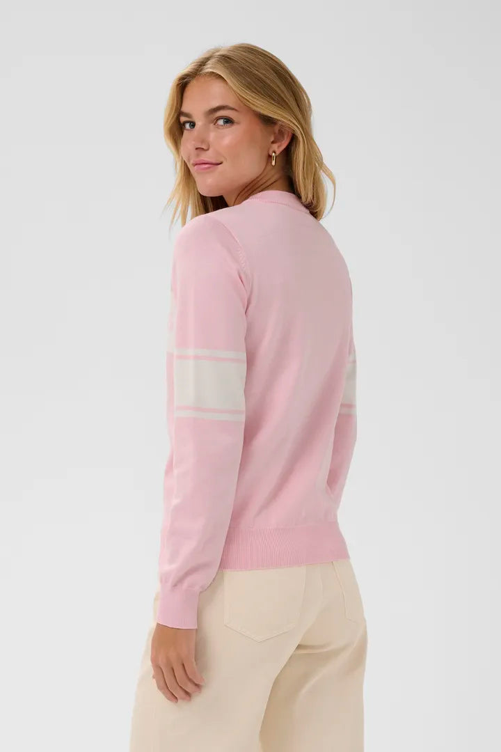 Milou Pullover, Pink-a-boo