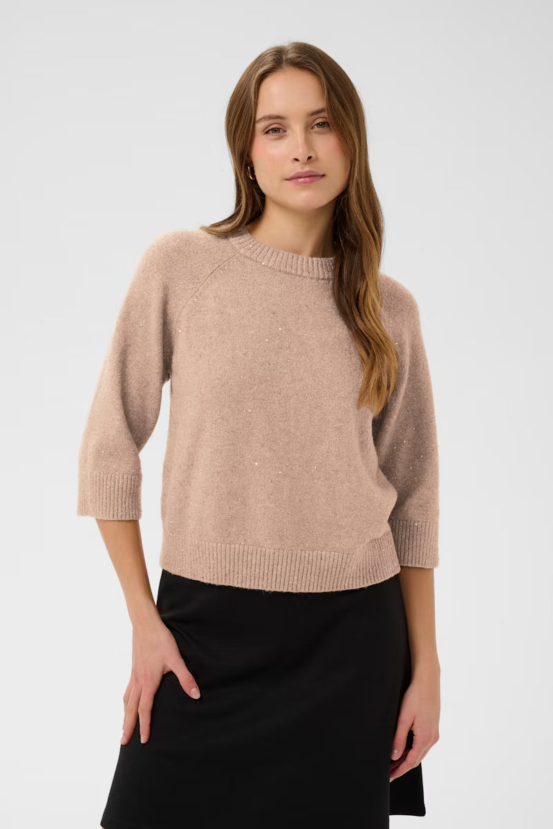 Nova Pullover, Sepia Rose Melange