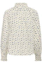 Omelia Shirt, Turtledove Mini Floral
