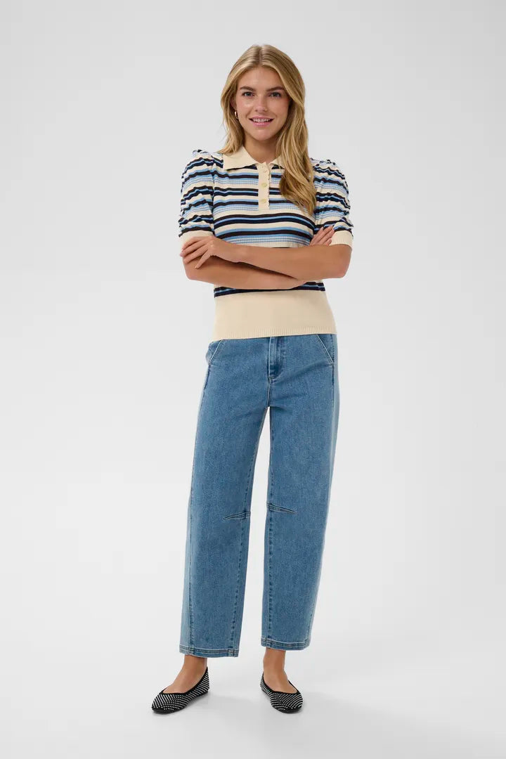 Phillia Pullover Top, Allure Multi-Stripe