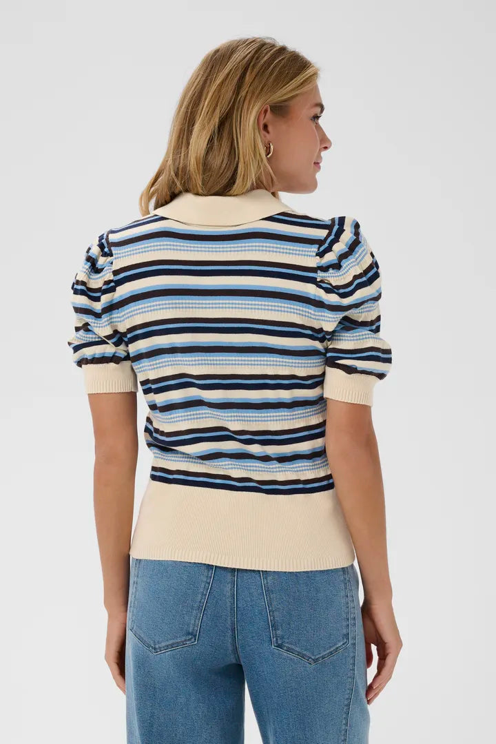 Phillia Pullover Top, Allure Multi-Stripe