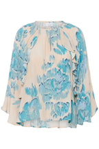 Pollyana Blouse, Allure Shaded Flower