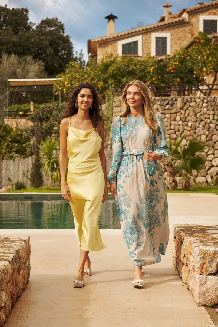 Pollyana Dress, Allure Shaded Flower