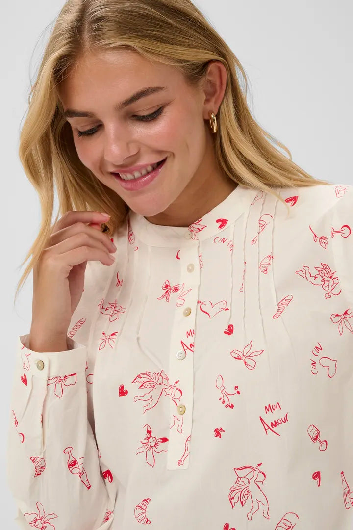 Ponyo Shirt, Ice Red Mon Amour