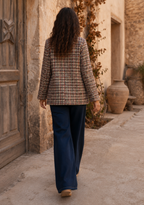 Aine Bouclé Tweed Jacket, Autumn