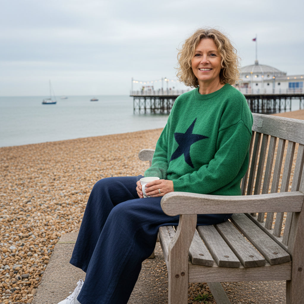 Effie Jumper, Bright Green