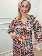 Ibsen Drama Dress, Multicolour