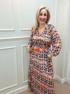 Ibsen Drama Dress, Multicolour