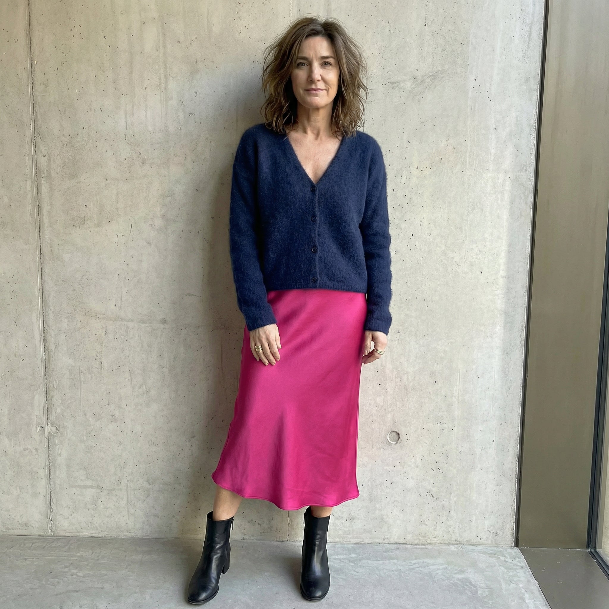 Julie Cardigan, Dark Blue