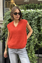 Julie Lofty Tank, Burnt Orange