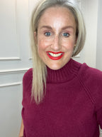 Mason Knit Sweater, Burgundy