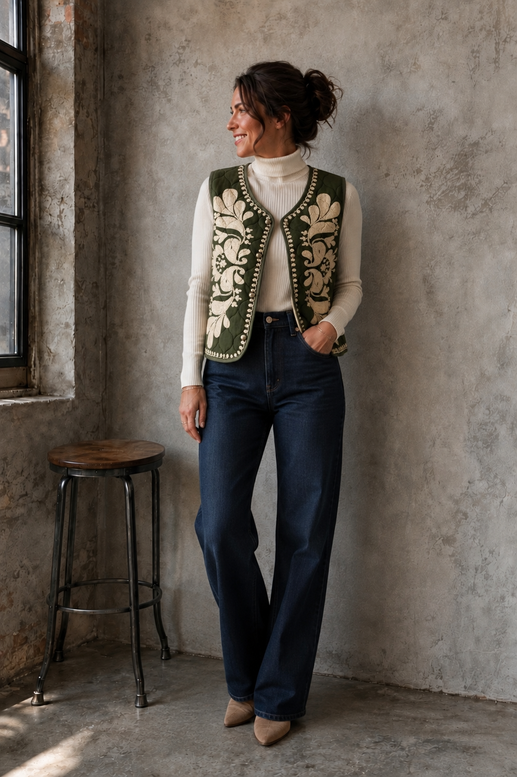Ohio Gilet, Olive