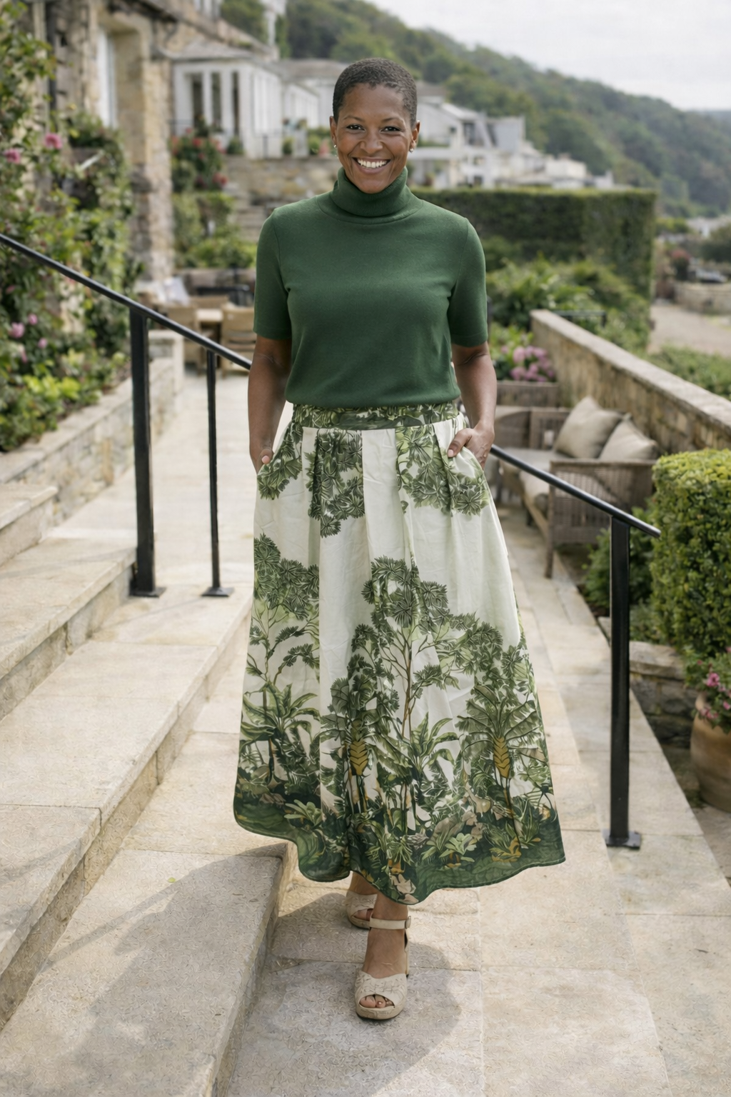 Verona Skirt, Verde