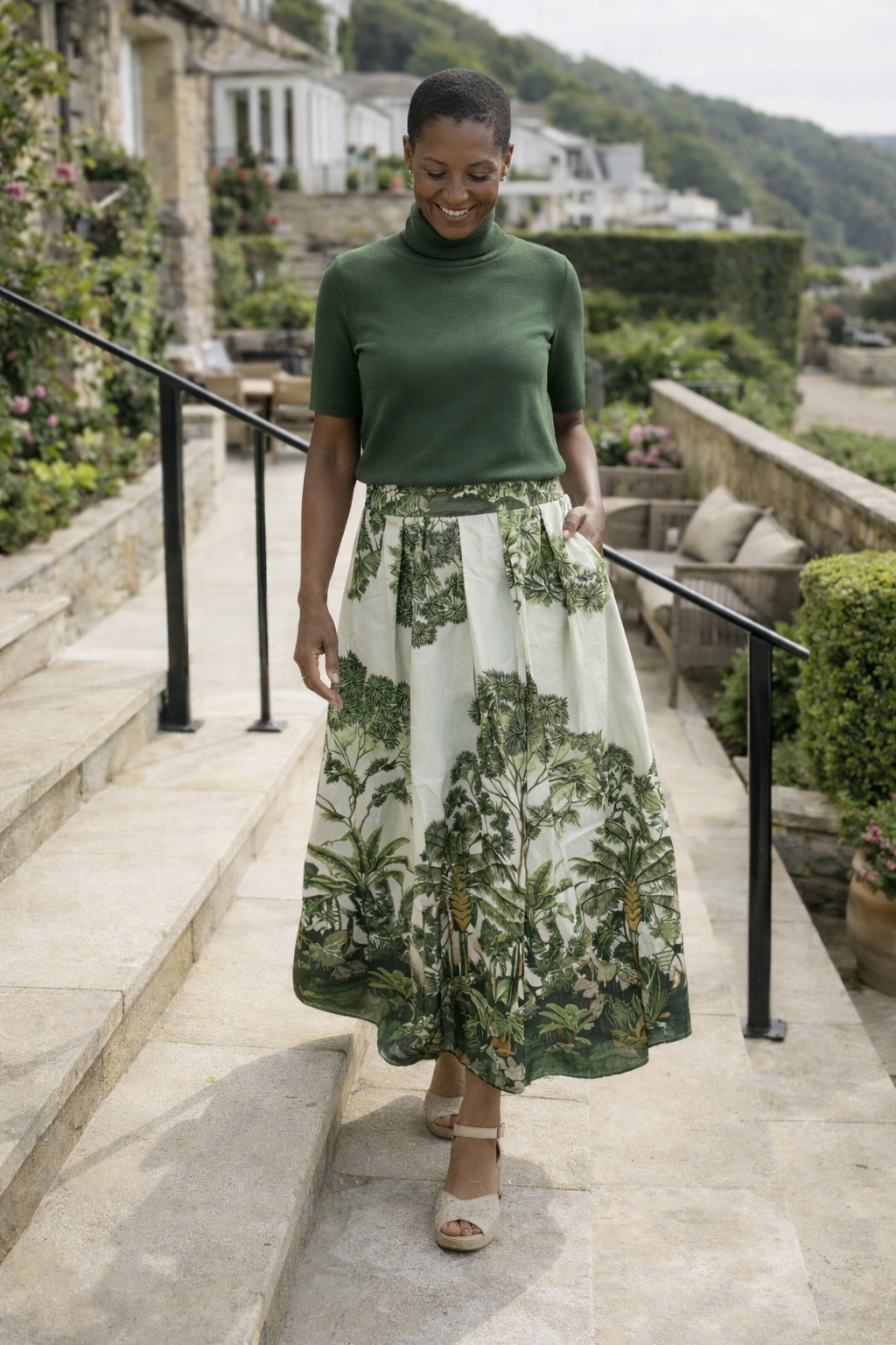 Verona Skirt, Verde