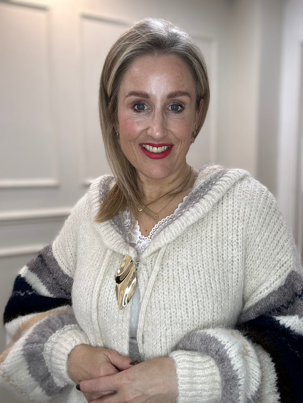 Vivienne Cardigan, Cream