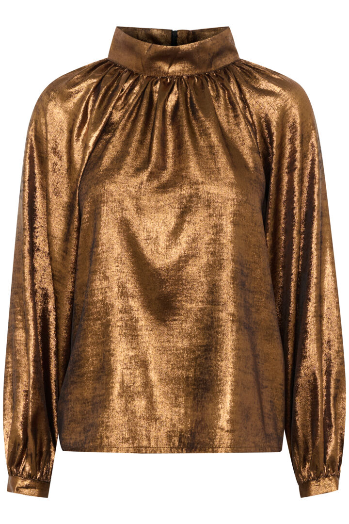 Elvie Ronya Blouse, Copper