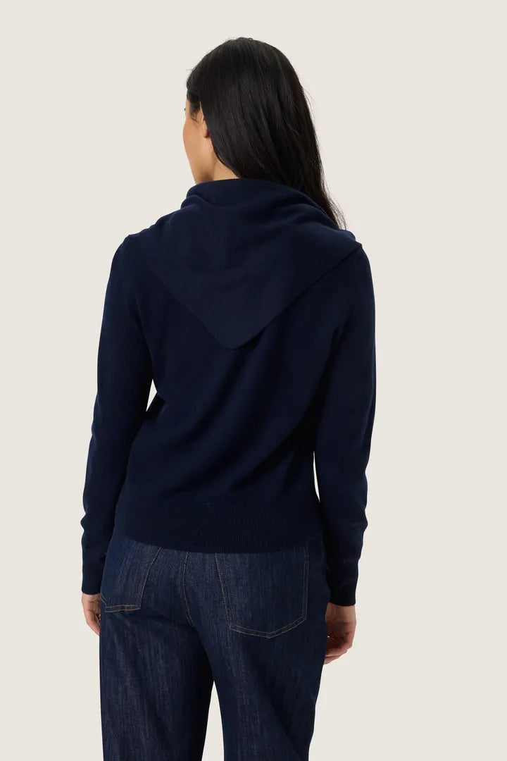 Molina Scarf Cardigan, Night Sky