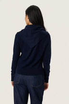 Molina Scarf Cardigan, Night Sky
