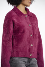 Bubbly Boxy Jacket, Sugar Plum