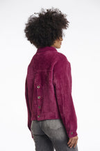 Bubbly Boxy Jacket, Sugar Plum
