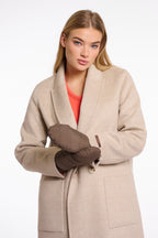 Daha Padded Mittens, Dark Toffee