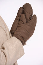 Daha Padded Mittens, Dark Toffee