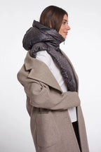 Tabita Padded Bib, Small Leopard