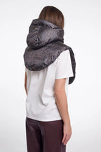 Tabita Padded Bib, Small Leopard