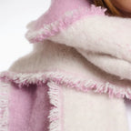 Vivi Two-Tone Scarf, Lilac Mix