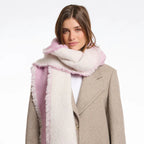 Vivi Two-Tone Scarf, Lilac Mix