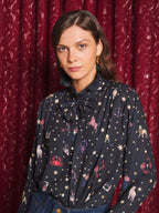 Tarot Reader Blouse, Black