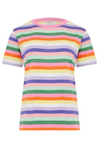 Maggie Tee Shirt, Multi, Candy Stripe
