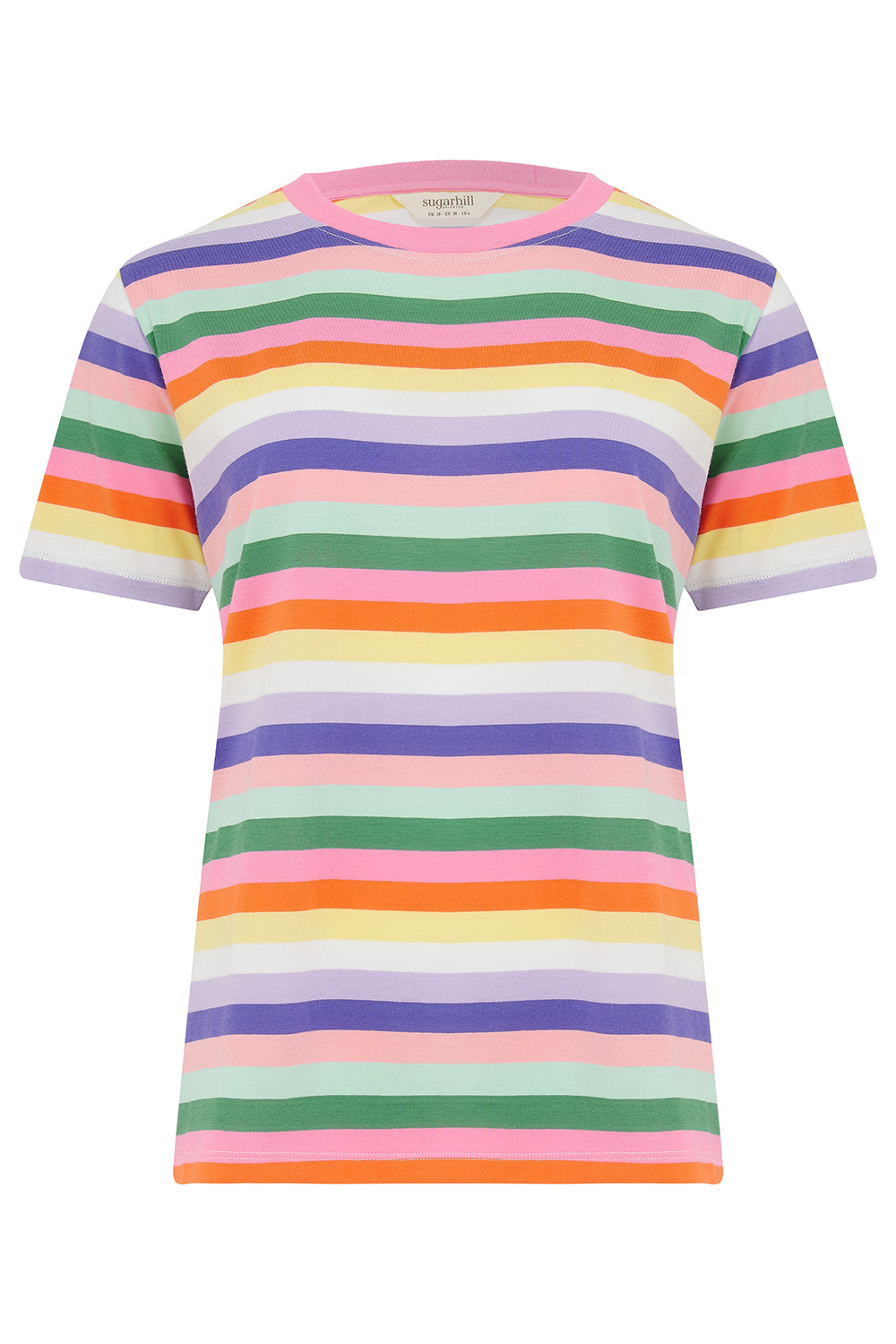 Maggie Tee Shirt, Multi, Candy Stripe