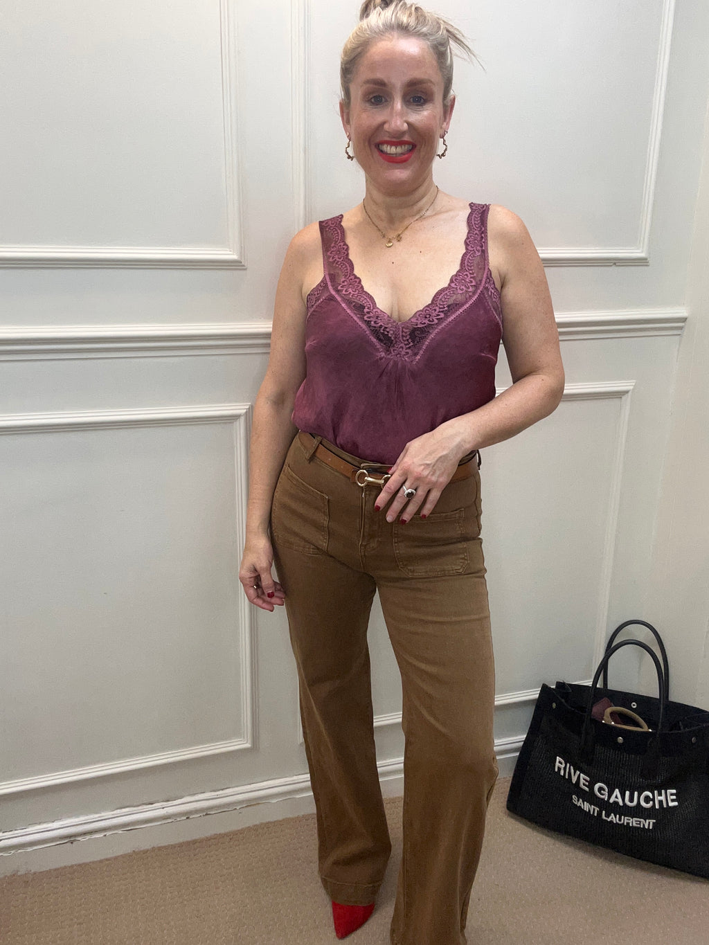 Lima Jean - Wide Leg, Biscuit