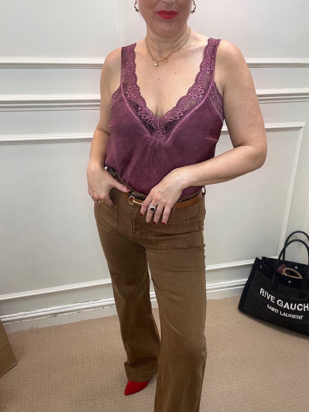 Lima Jean - Wide Leg, Biscuit