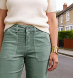 Rowan Jean - Moss Green