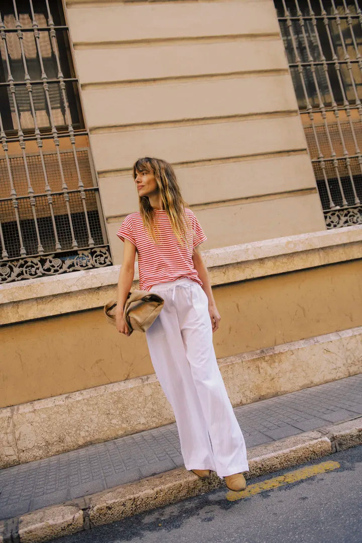 Ellana Trouser, Optical White