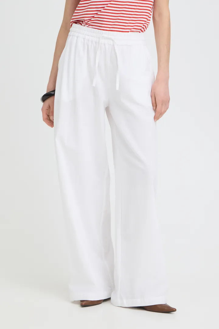 Ellana Trouser, Optical White