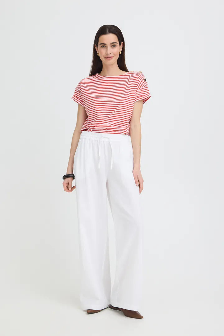 Ellana Trouser, Optical White