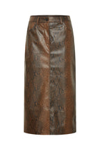 Elloni Skirt, Coffee Bean Mix