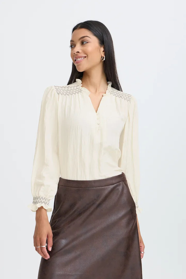 Fadile Blouse, Birch