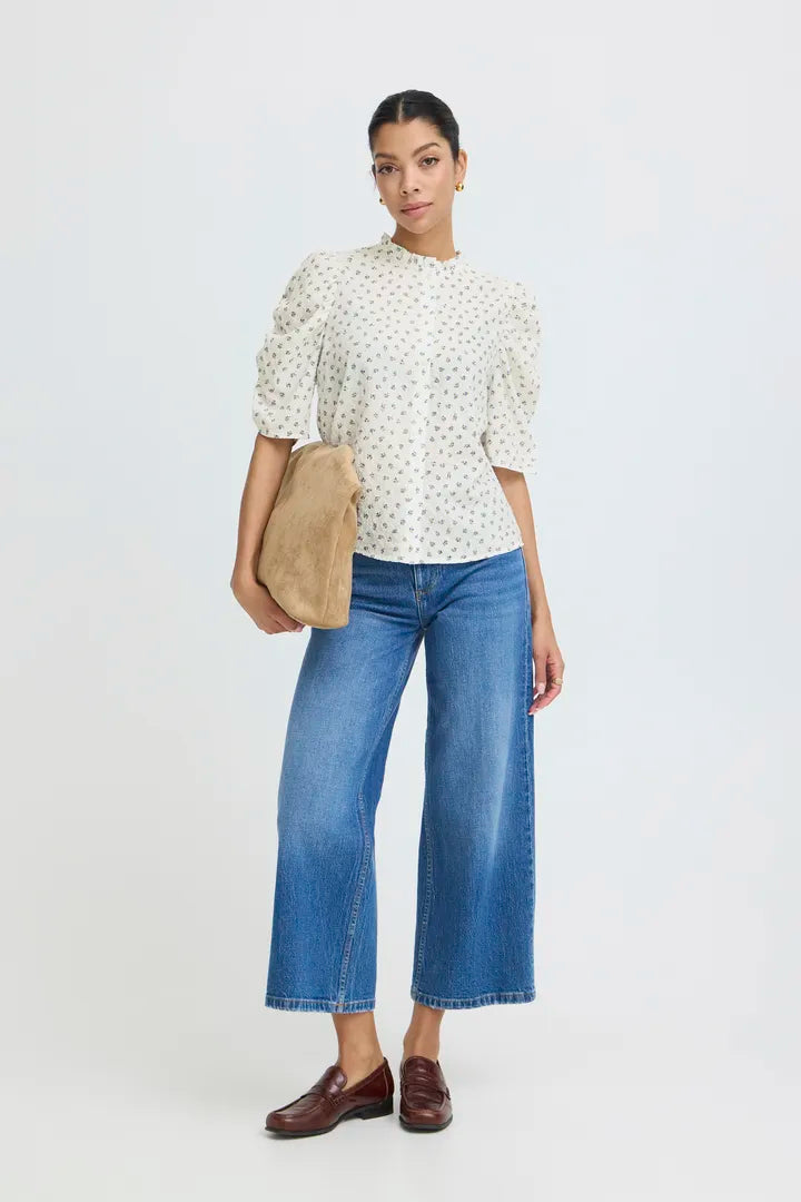 Ffion Shirt, Blueberries