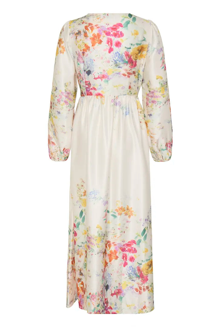 Florentine Long Dress, Multicoloured