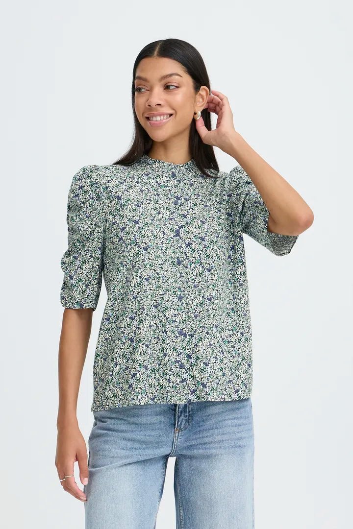 Gabria Shirt, Ditsy Floral