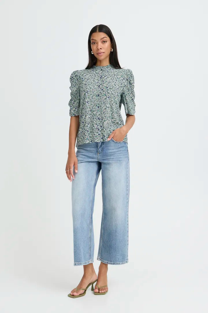 Gabria Shirt, Ditsy Floral